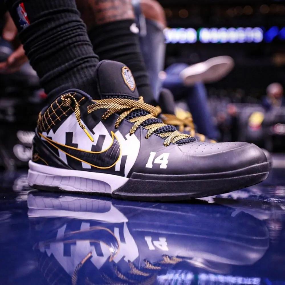 nba球星上脚球鞋22-23,掘金勇士季后赛上脚球鞋