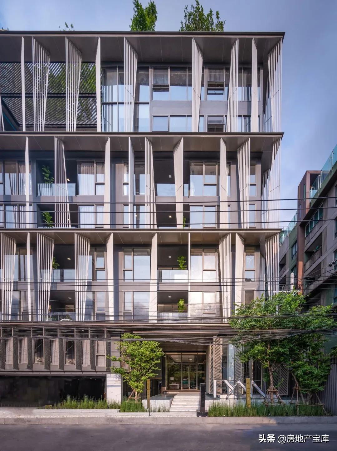 花瓣元素建筑外立面