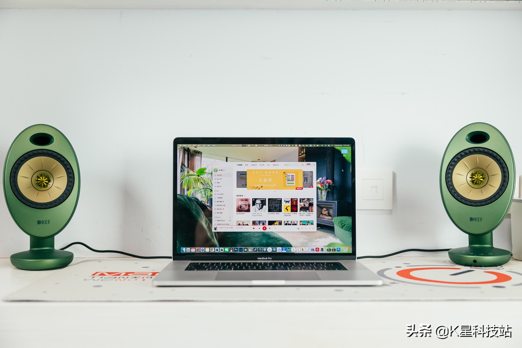 花2K为工作室准备了造型奇特的蛋，KEFEGGDUO有源桌面音箱值吗？