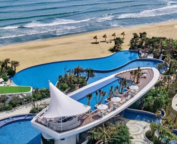 惠州海边无边泳池,惠州无边泳池温泉度假