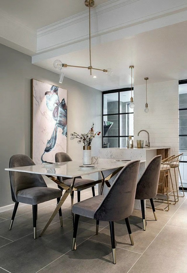 蒙自鹤立轻奢风格,蒙自鹤立装修设计