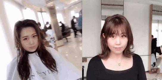 大脸宽脸剪短发好看吗,四十岁大脸女适合剪短发