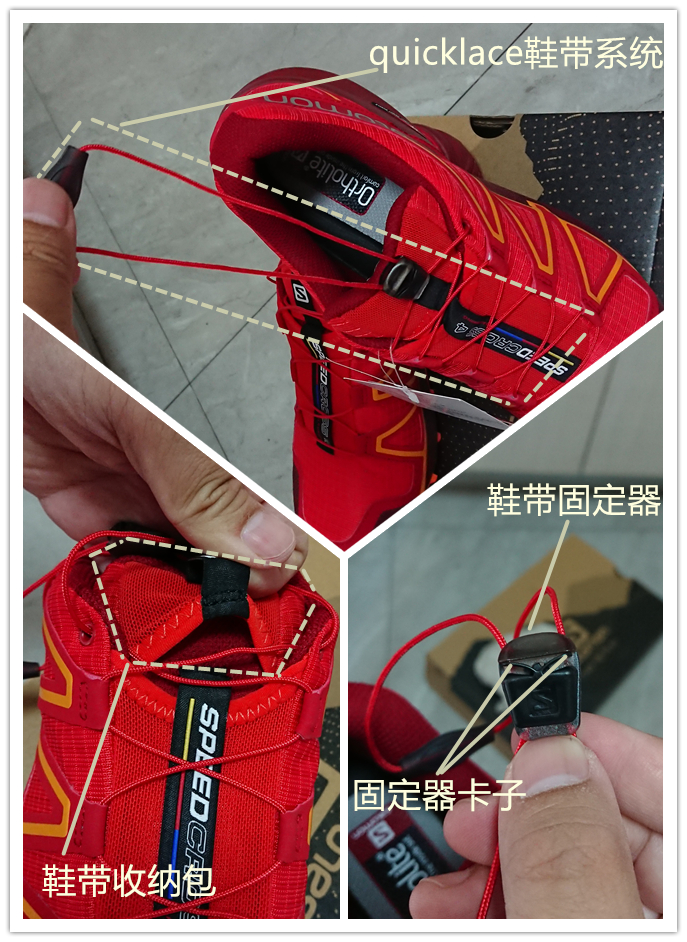 salomon经典武士黑色跑鞋,夏季salomon越野跑鞋测评