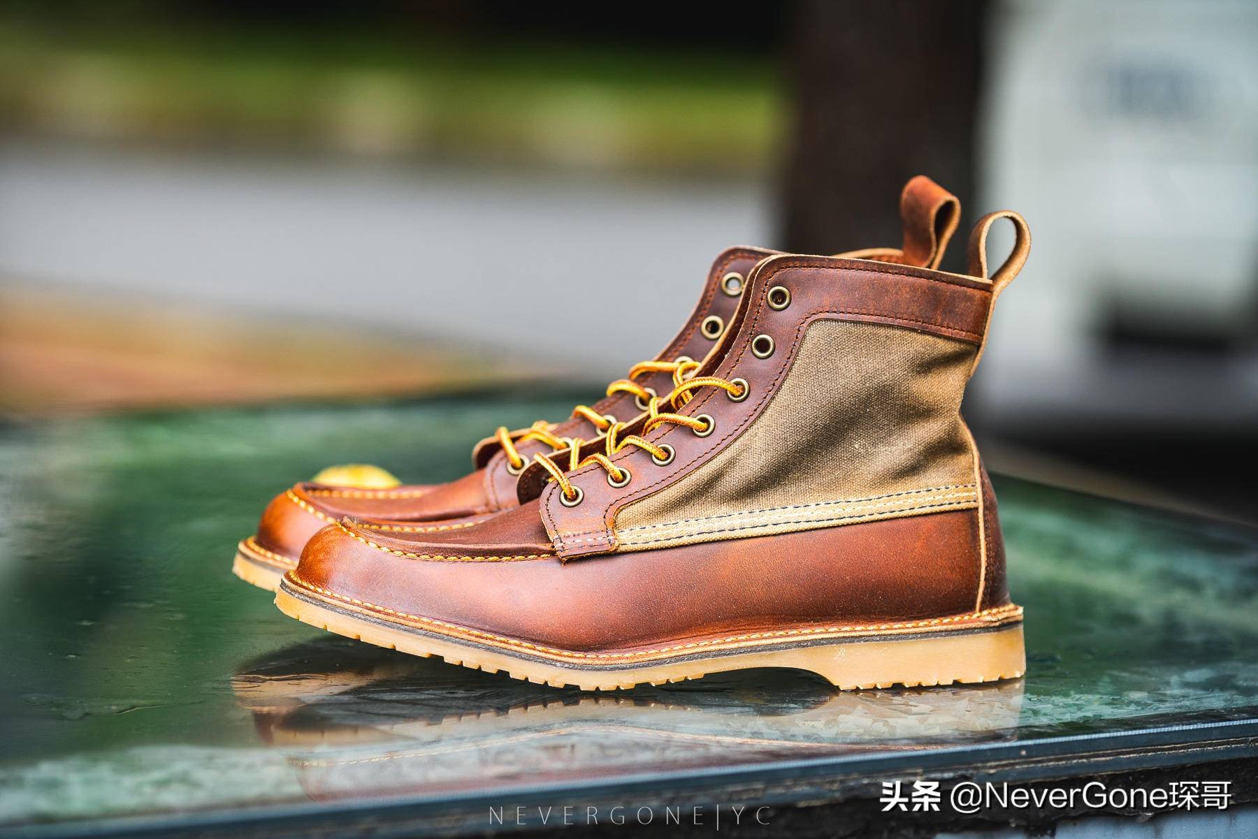 红翼redwing经典875工装靴,redwing工装靴1970