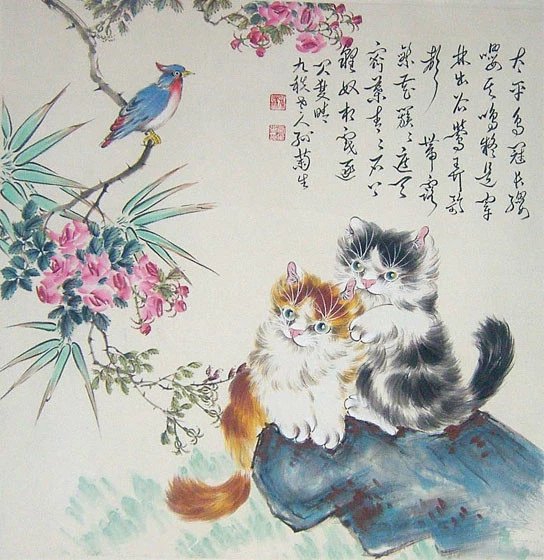 画菊名家菊花图集,画家画菊花作品欣赏