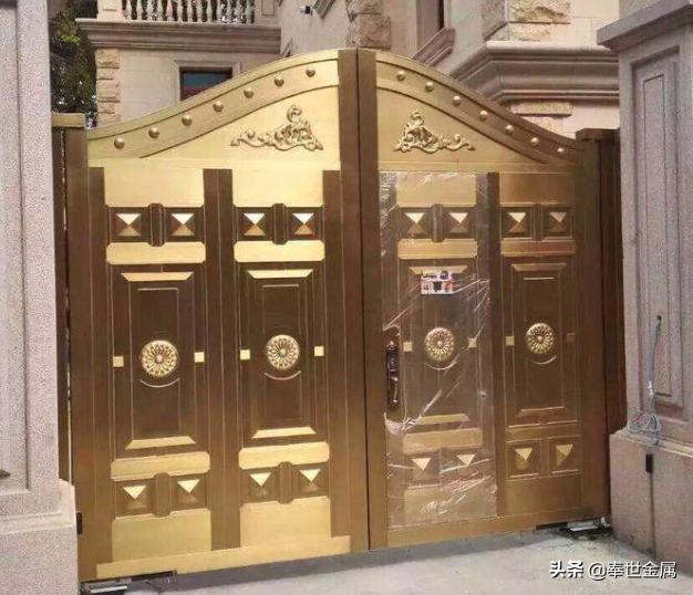 别墅大门怎么看质量,别墅大门内观