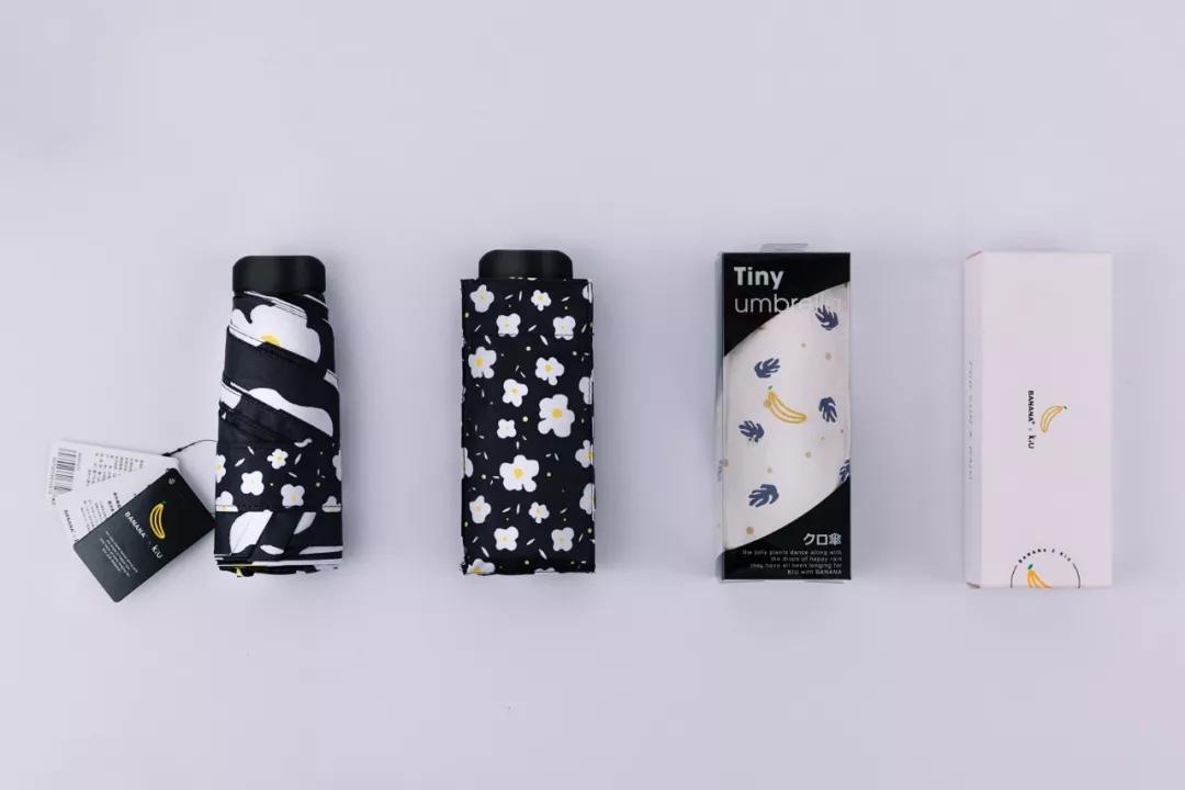 即使下冰雹也能挡的Banana晴雨伞，一甩即干下一秒遮阳，我需要它