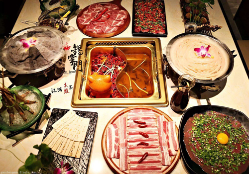 锅掌门自助旋转火锅,锅掌门专业生产商用火锅锅具