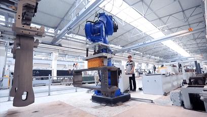 美国机器人修铁路,用于修铁路的机器人