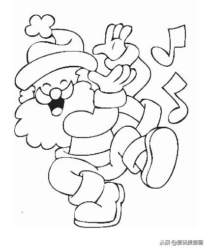 圣诞节简笔画大全图片步骤,彩色圣诞节简笔画图片大全