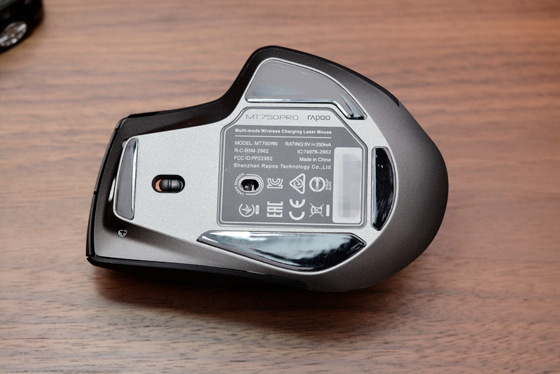 雷柏mt750是什么接口,雷柏mt750l鼠标更换电池教程