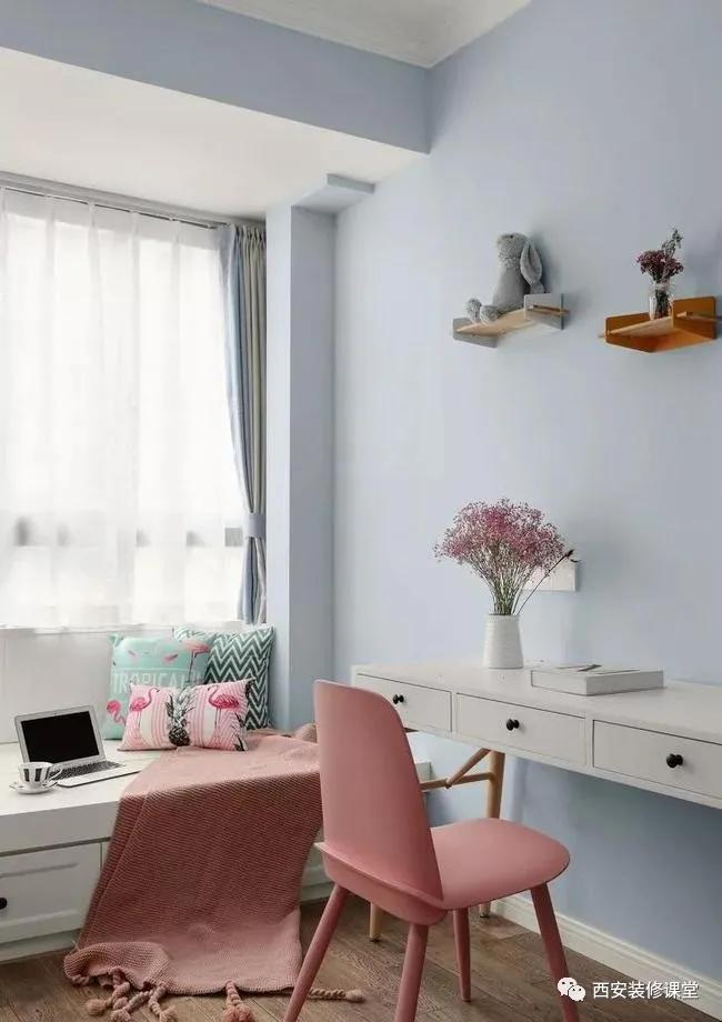 马卡龙色系装修效果图全屋,马卡龙色装修客厅