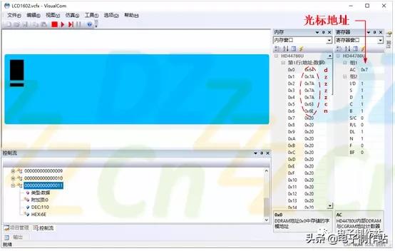 lcd1602液晶工作流程介绍,lcd1602引脚图详解及功能说明