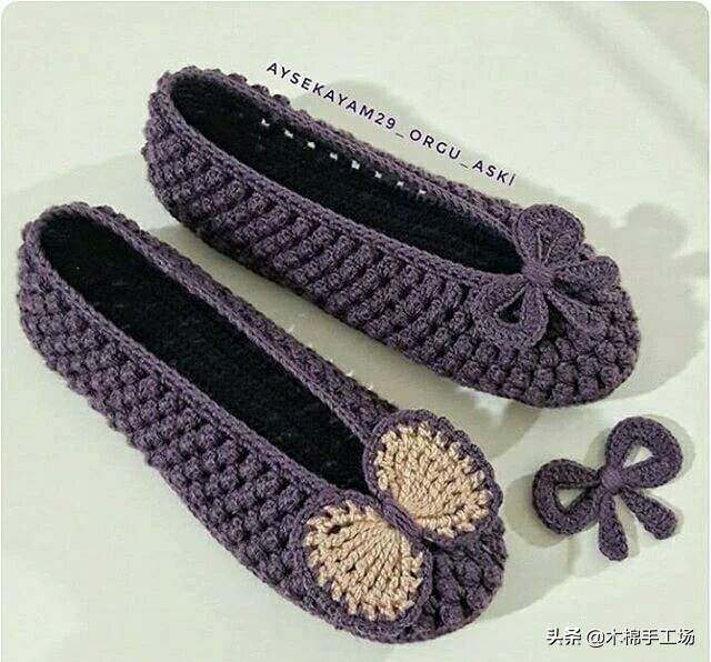 春天来了给自己添一双好鞋吧,春夏鞋子钩单鞋简单钩法