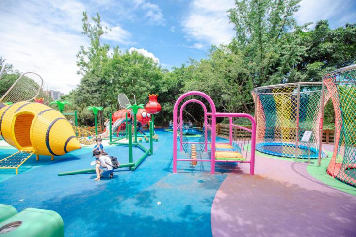 成都欢乐谷童梦冒险岛图片,成都欢乐谷儿童区有哪些项目