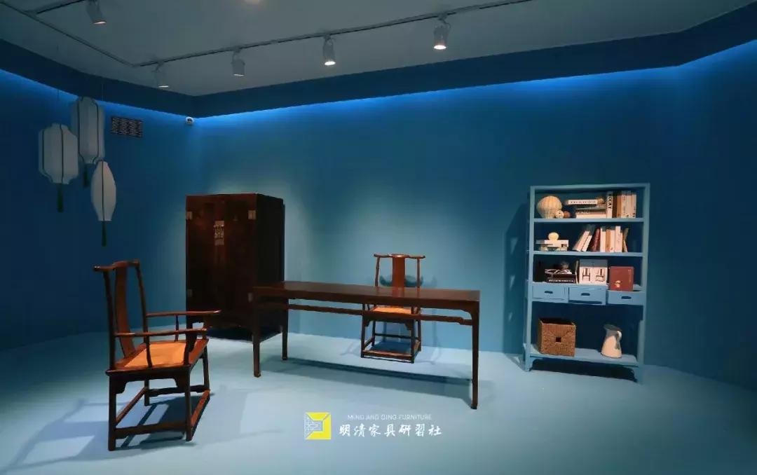 古典家具现代空间书房,古典家具与现代空间书房