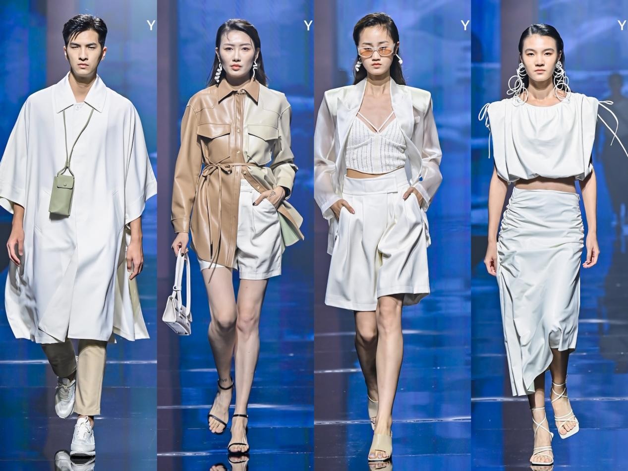 以纯新款穿搭,以纯2022年新款春夏时装秀视频