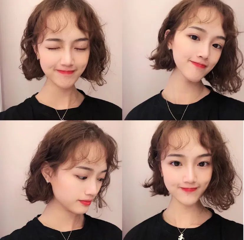 大圆脸型的女生适合剪短发,学生党剪短发适合大脸和长脸