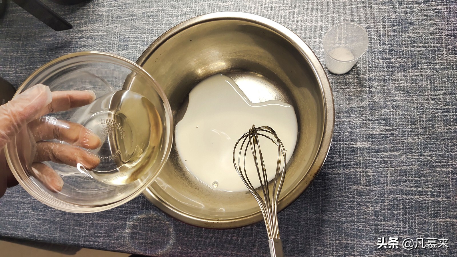 蛋糕海绵胚制作方式,烘焙新手入门海绵蛋糕