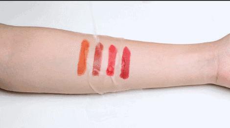 戚薇推荐的红色口红,最近戚薇晒出一款小金条口红