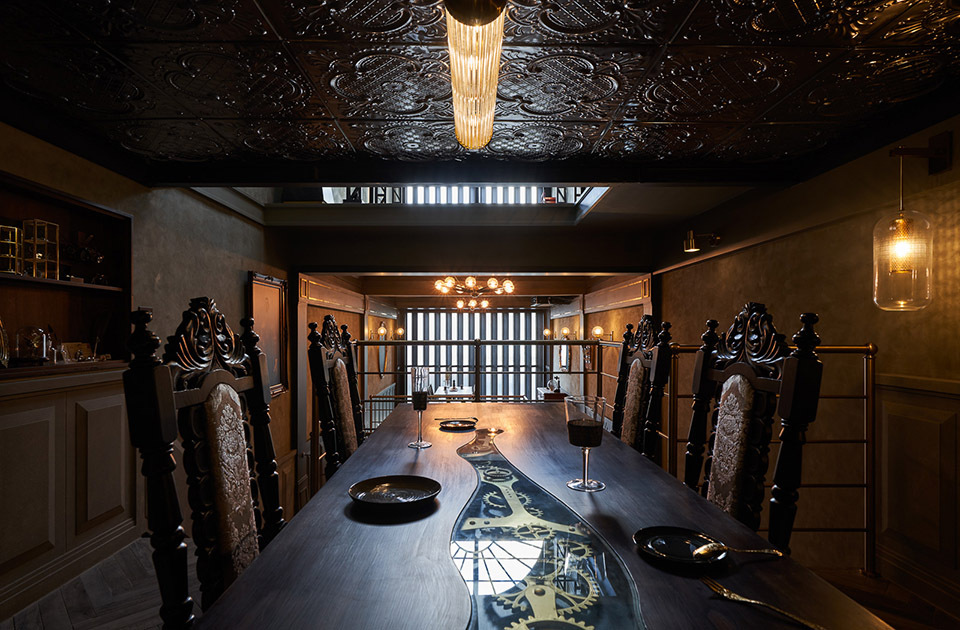 创意装修风格餐厅设计,中西混搭餐厅装修风格效果图