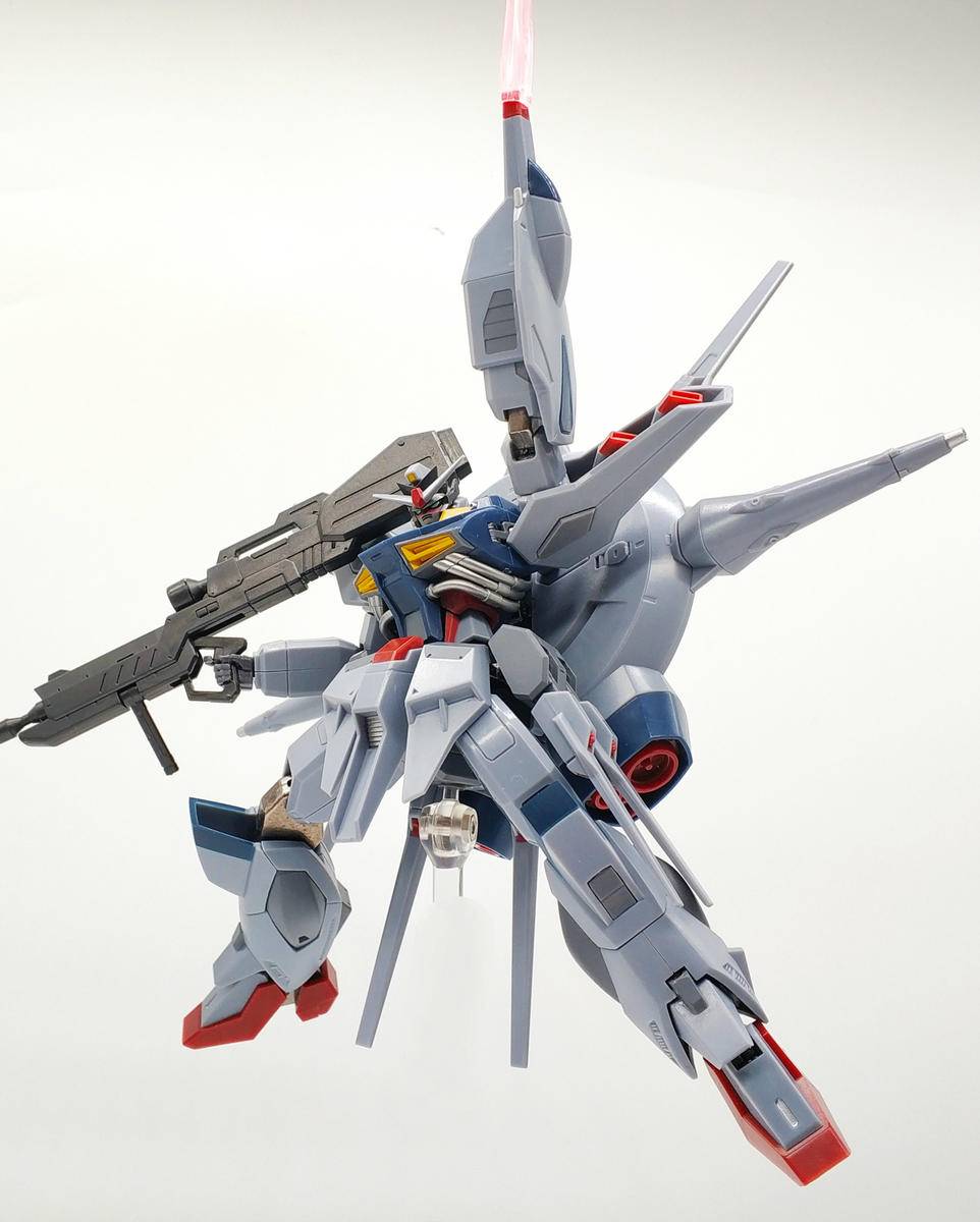 模玩机设:CC机设君临战场的复仇天帝ZGMF-X13A神意高达