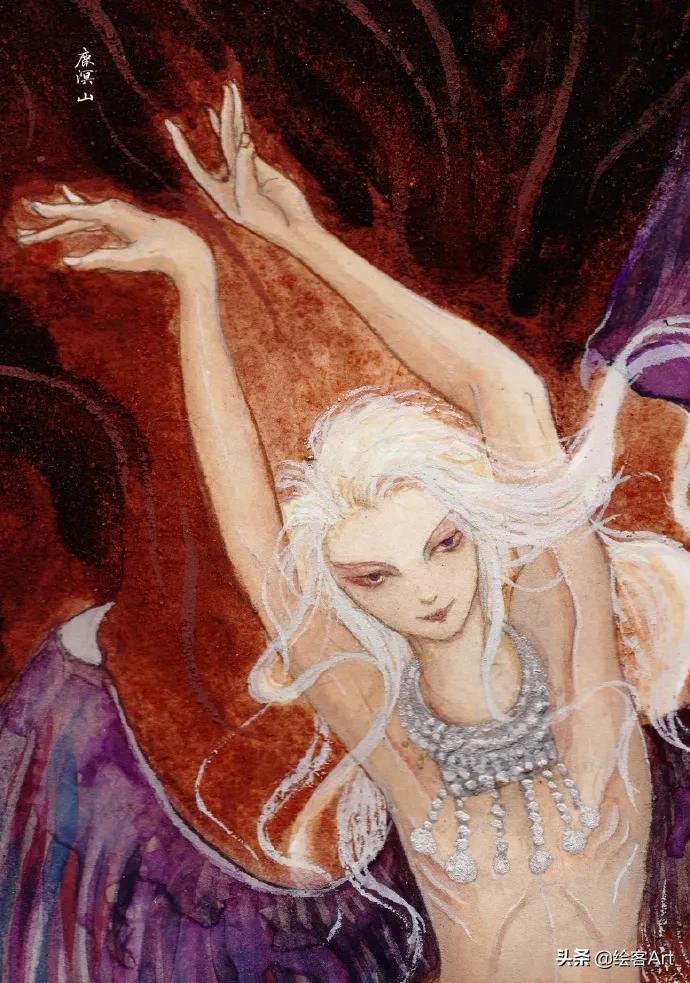 半路出家,成为最会画妖的插画师,一张插画就是别人的月薪