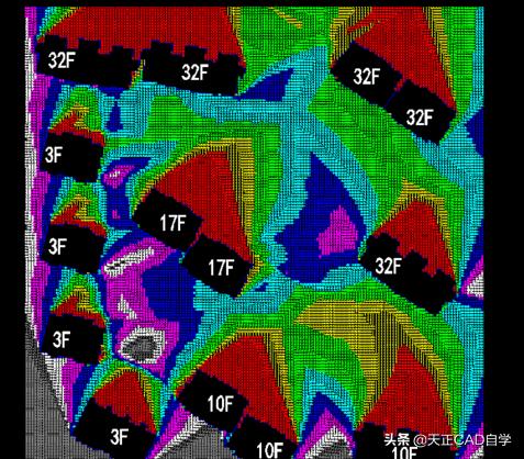 天正日照阴影轮廓分析,天正软件可以做采光分析吗
