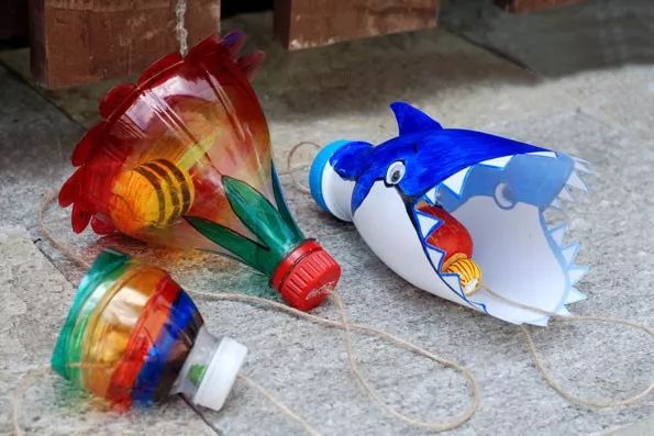 儿童益智玩具网红玩具3-6岁手工,家里废物利用手工制作幼儿园玩具