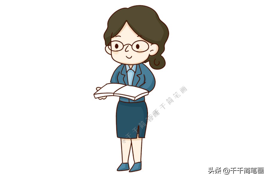 学生绘画q版人物肖像画,教画画人物q版