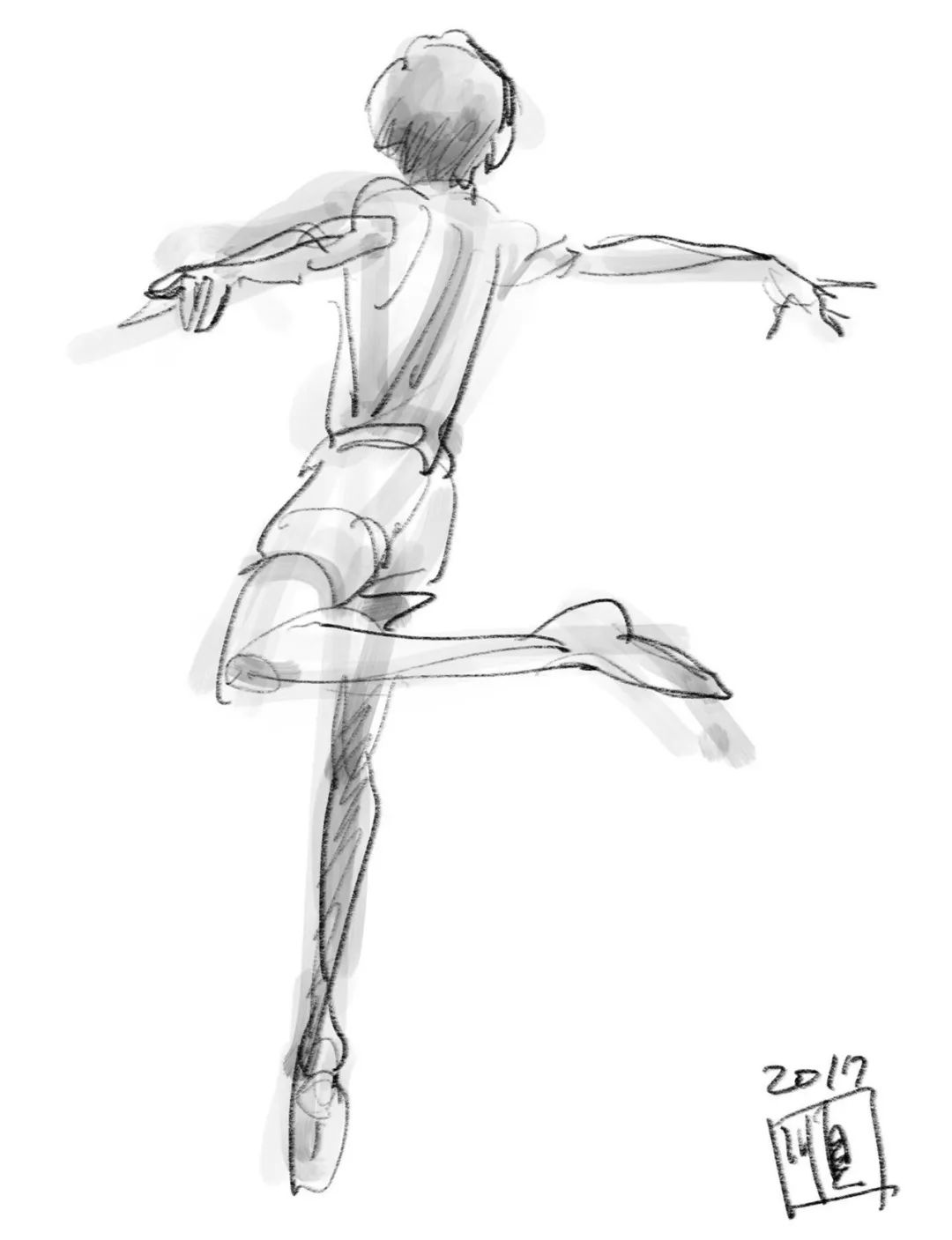 动态速写静态速写,速写入门如何学习人体结构