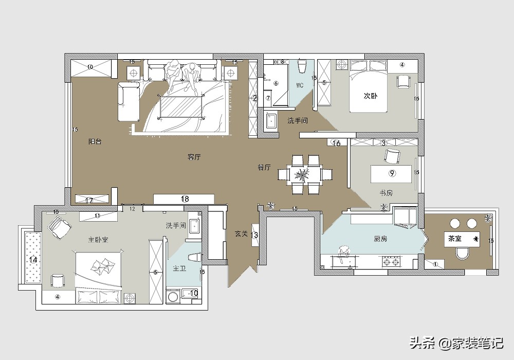 哈尔滨小户型新中式极简轻奢风,哈尔滨适合设计意式极简风格房子