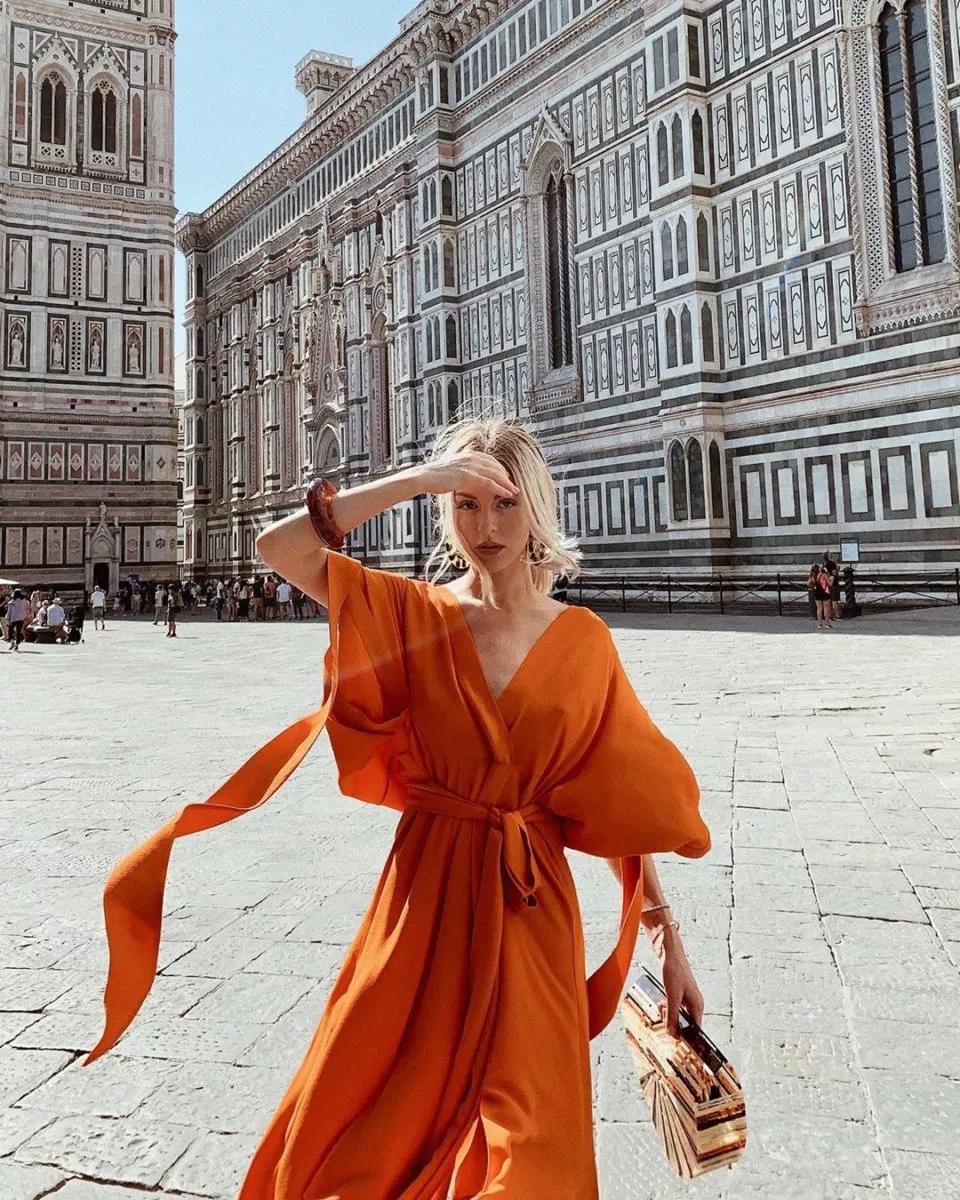 夏日就穿糖果色连衣裙，贼靓，回头率200%