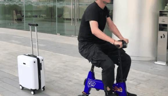 小米众筹酷哇旅行箱评测：自动跟随无需牵拉，还可直接带上飞机