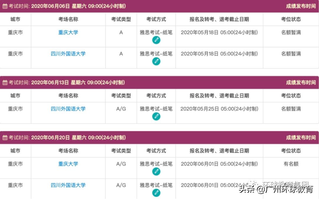 雅思考试延后怎么处理,雅思纸笔考试最近会锁机位吗