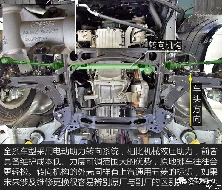 五菱宏光plus底盘解析,不同底盘结构