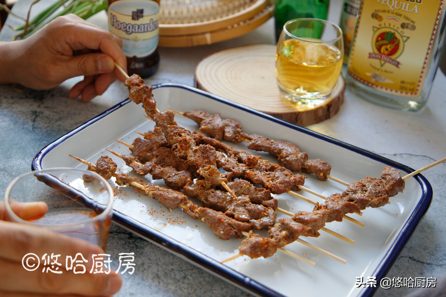 烤肉串怎么腌制羊肉,烤羊肉串如何腌制羊肉又嫩又好吃