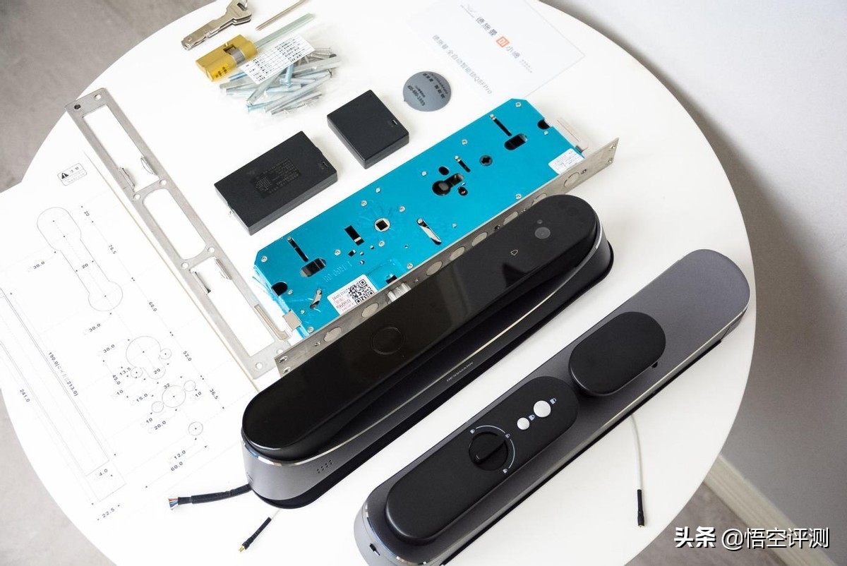 德施曼3d人脸全自动智能锁q50fpro,德施曼智能锁人脸带指纹