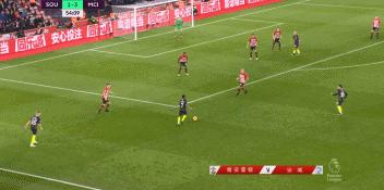 曼城4-1击败南安普顿,曼城逆转南安普顿