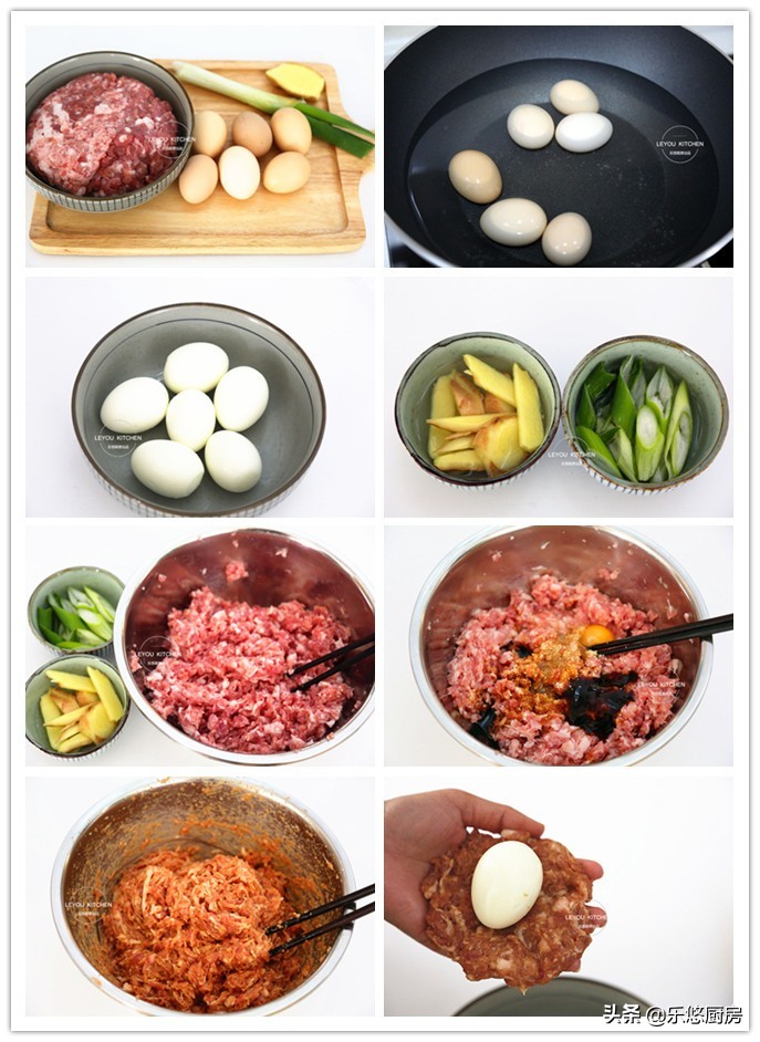 圆圆肉丸子的家常做法,肉丸子过年菜谱家常菜做法