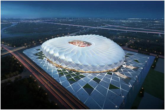 广州恒大荷花球场,吃喝玩乐一条龙风景