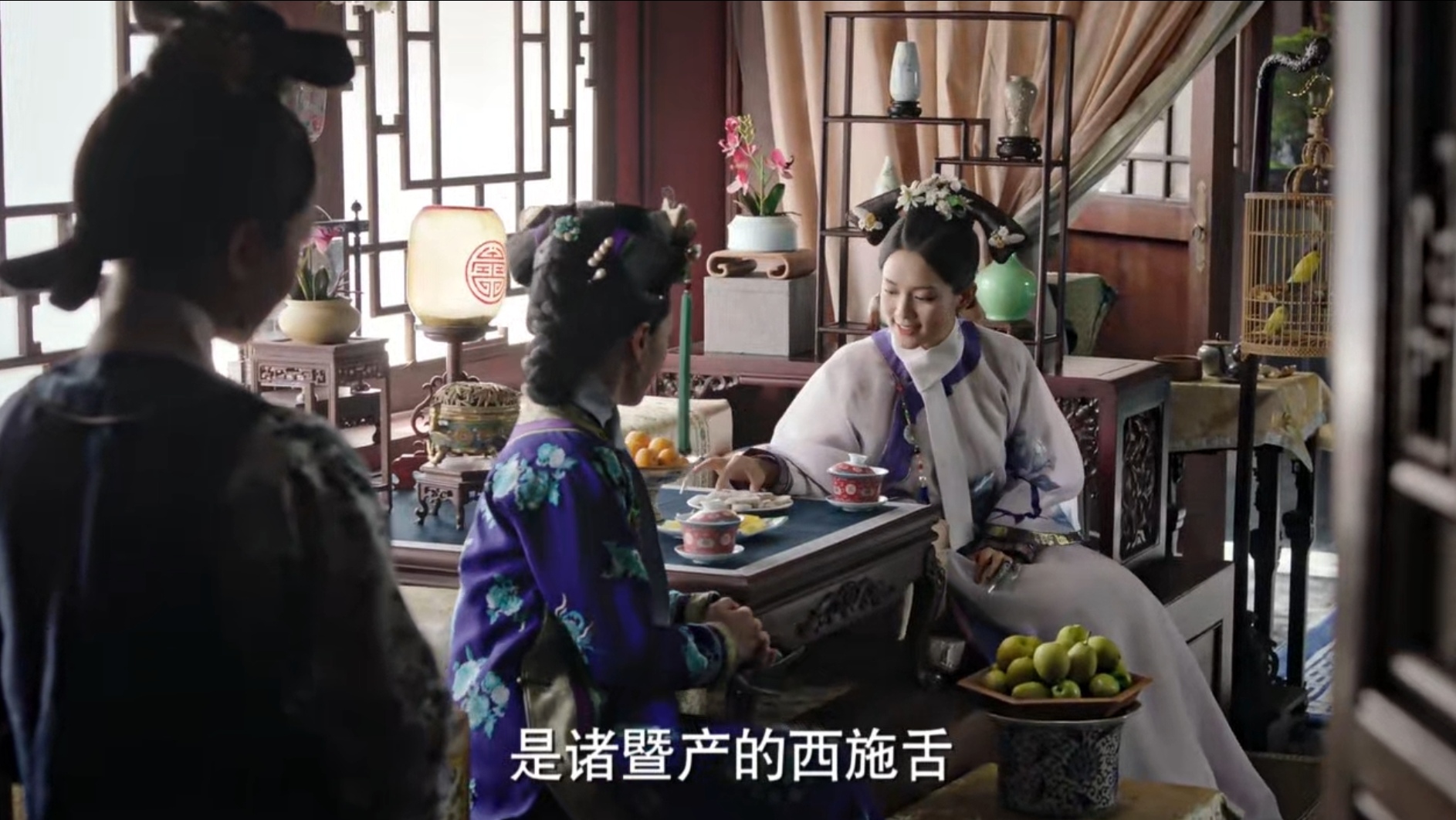 如懿传妃子吃了什么,如懿传诸暨