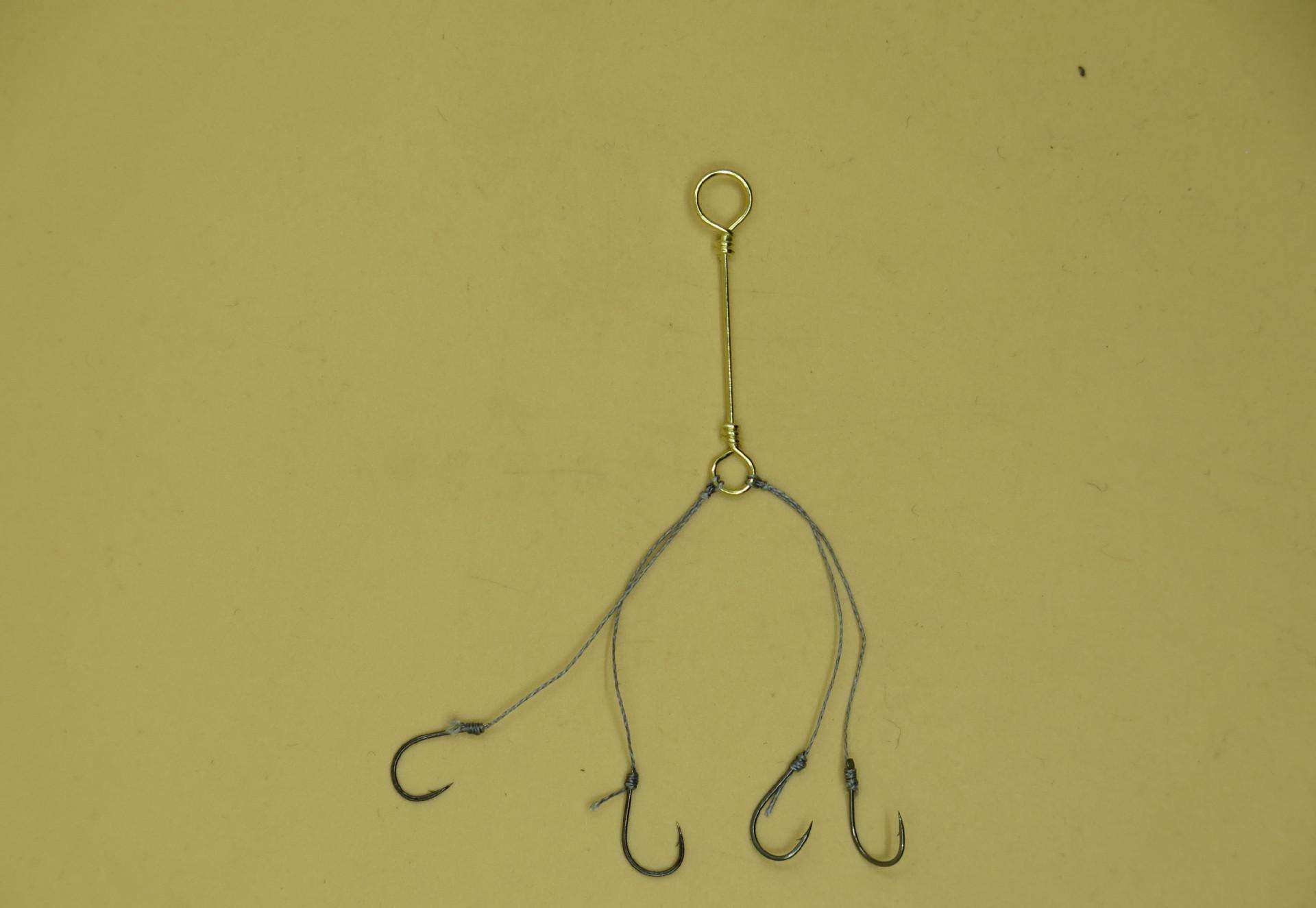 冬季抛竿钓鲫鱼自制钩组,海竿钓小鲫鱼绝密配方