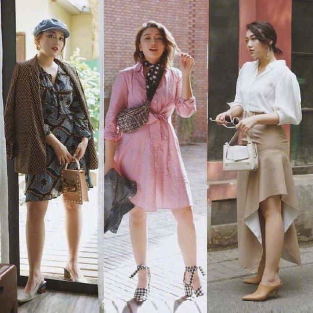 胖mm这几套搭配高级又显瘦，轻松变身气质女神