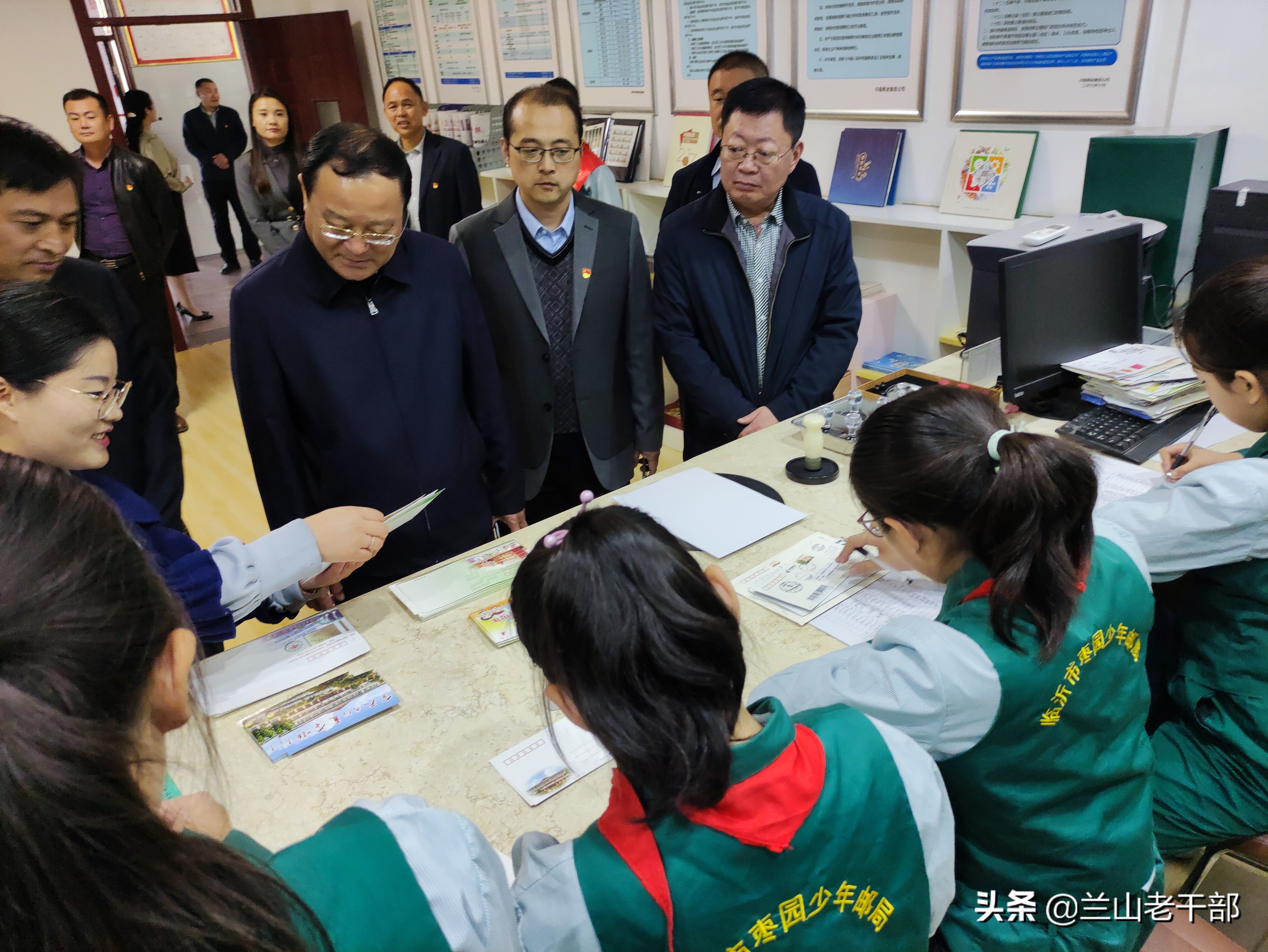 兰山区关工委主任谢华东,兰山区委副书记谢华东