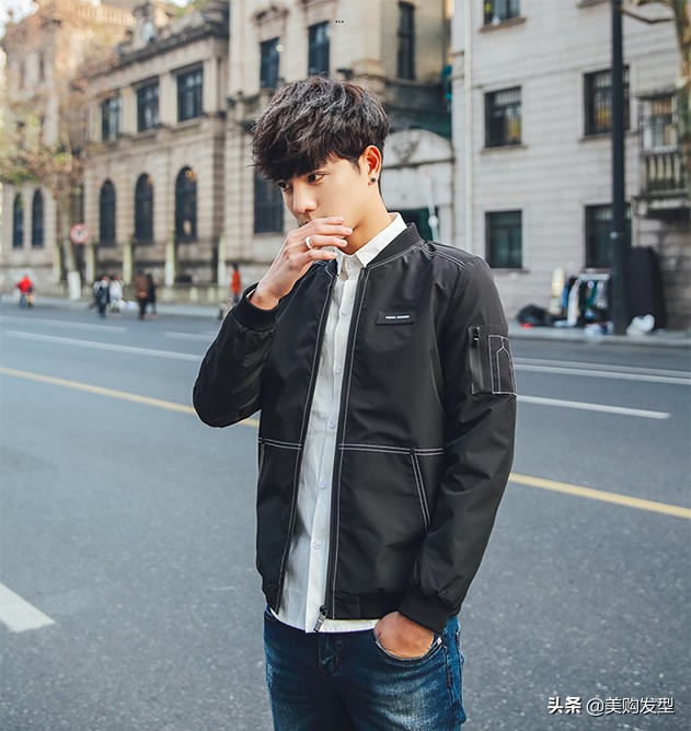 韩版烫发发型图,韩式欧巴发型烫发