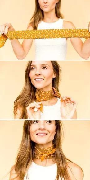 省买衣服钱了！18种丝巾系法，让你美翻整个春天！