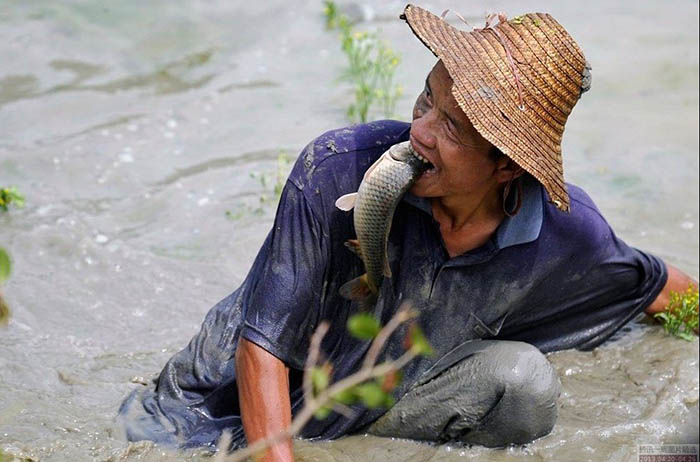 校园故事：卢俊卿自制的抓鱼“神器”