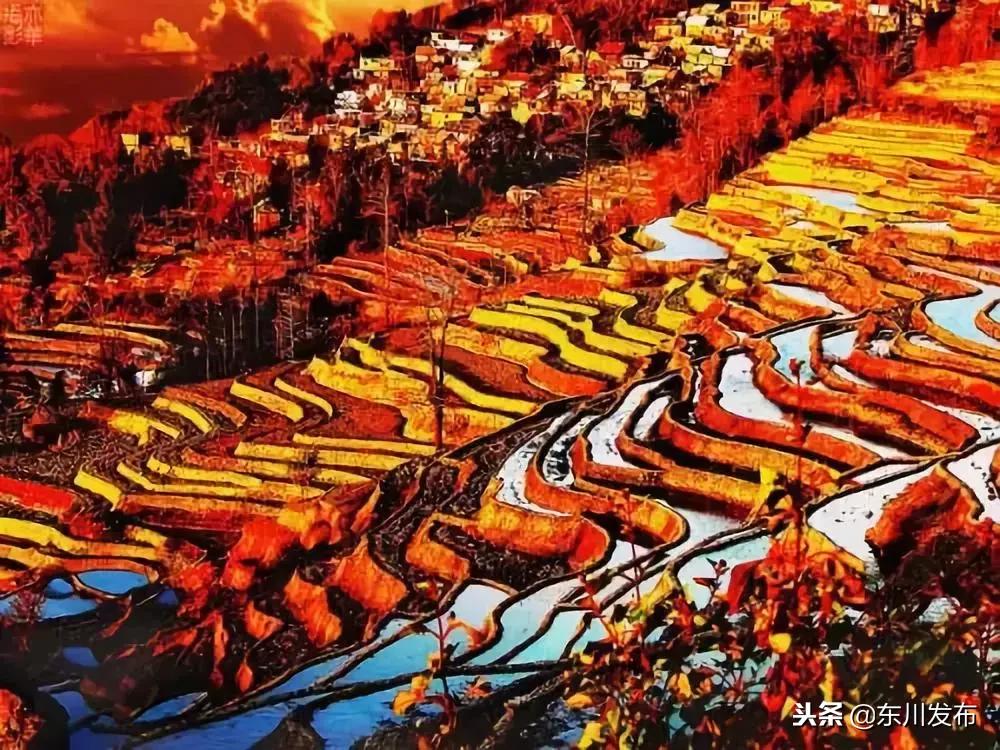 大美中国东川红土地,云南东川红土地美景赞美