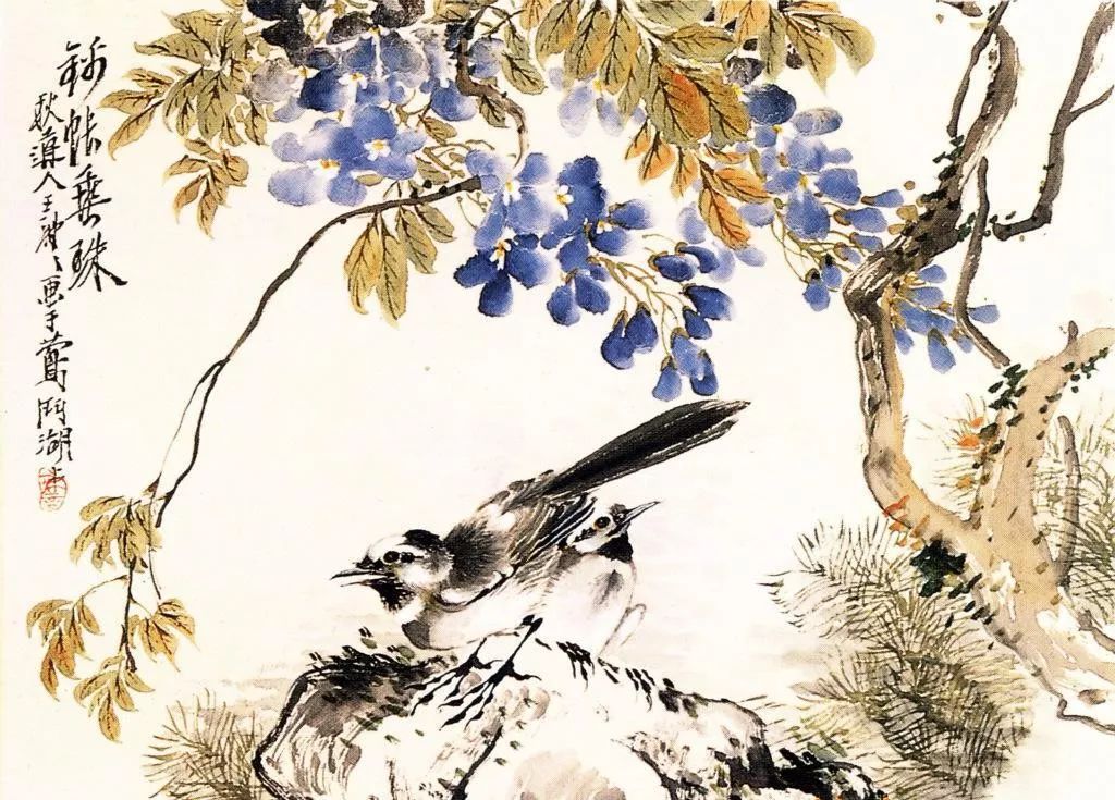 潘天寿花鸟画欣赏 (潘天寿写意人物画欣赏)